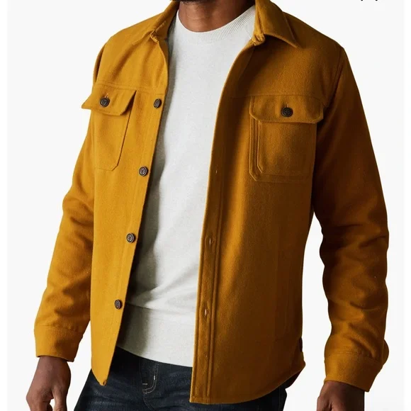 The Normal Brand - Brightside Flannel Lined Shirt Jacket-M